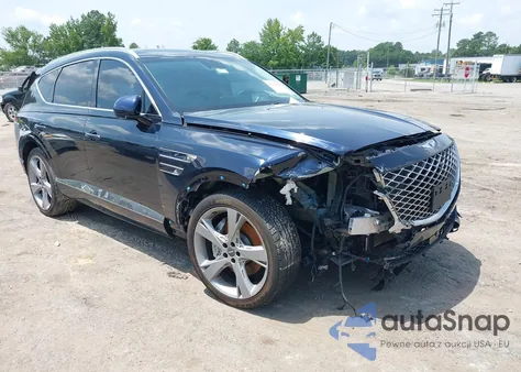 2022 Genesis Gv80 2.5T Awd из США, поврежденный, VIN KMUHBDSB2NU101265